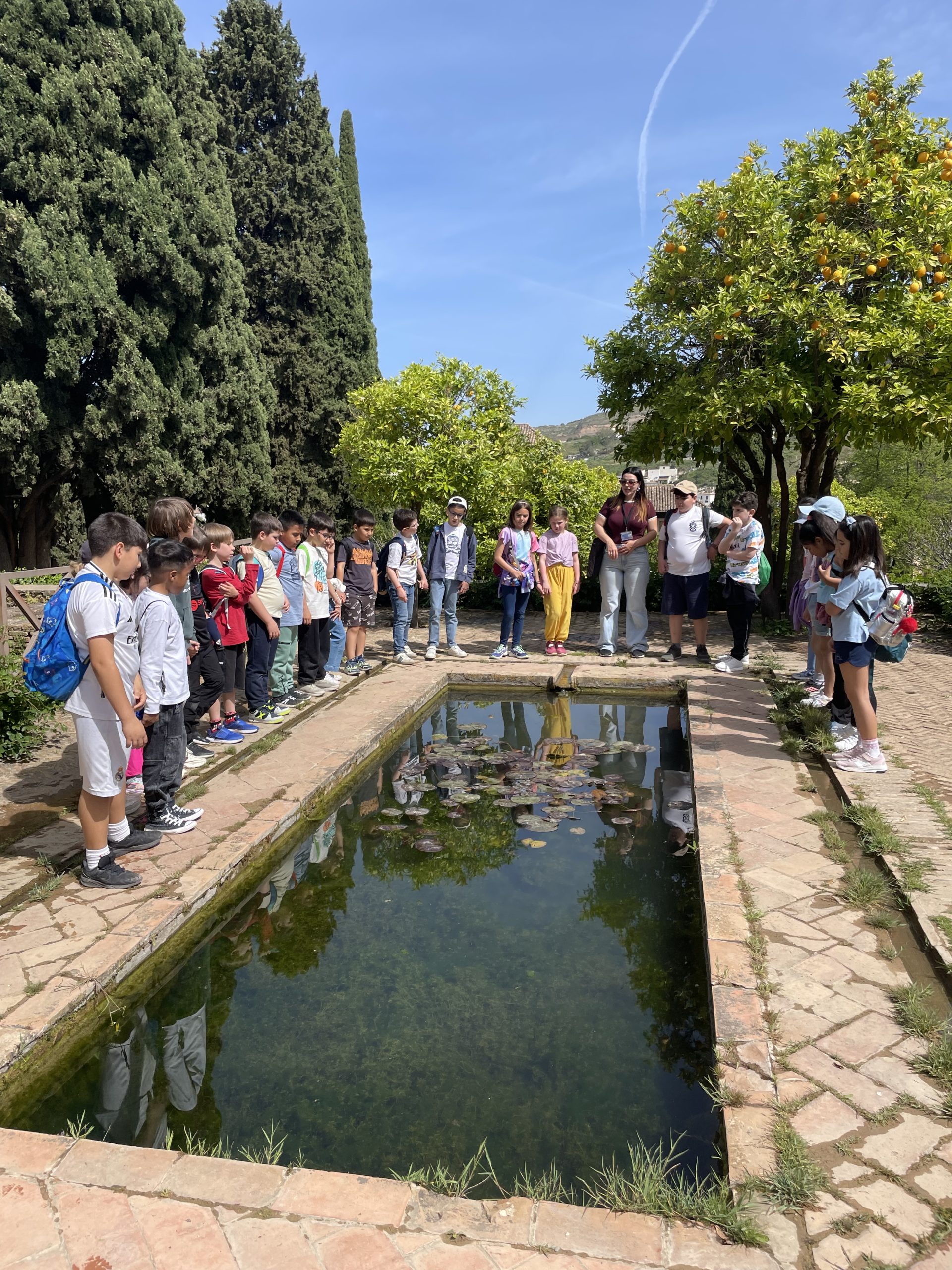 Lee más sobre el artículo 3º de Primaria descubre la magia nazarí en una visita inolvidable a la Alhambra